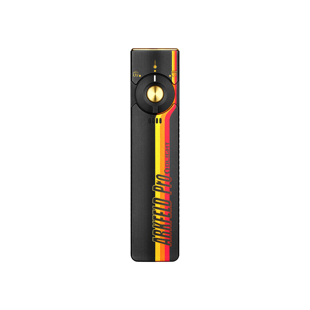 Arkfeld Pro Flat EDC Flashlight with LED Light UV and Laser
