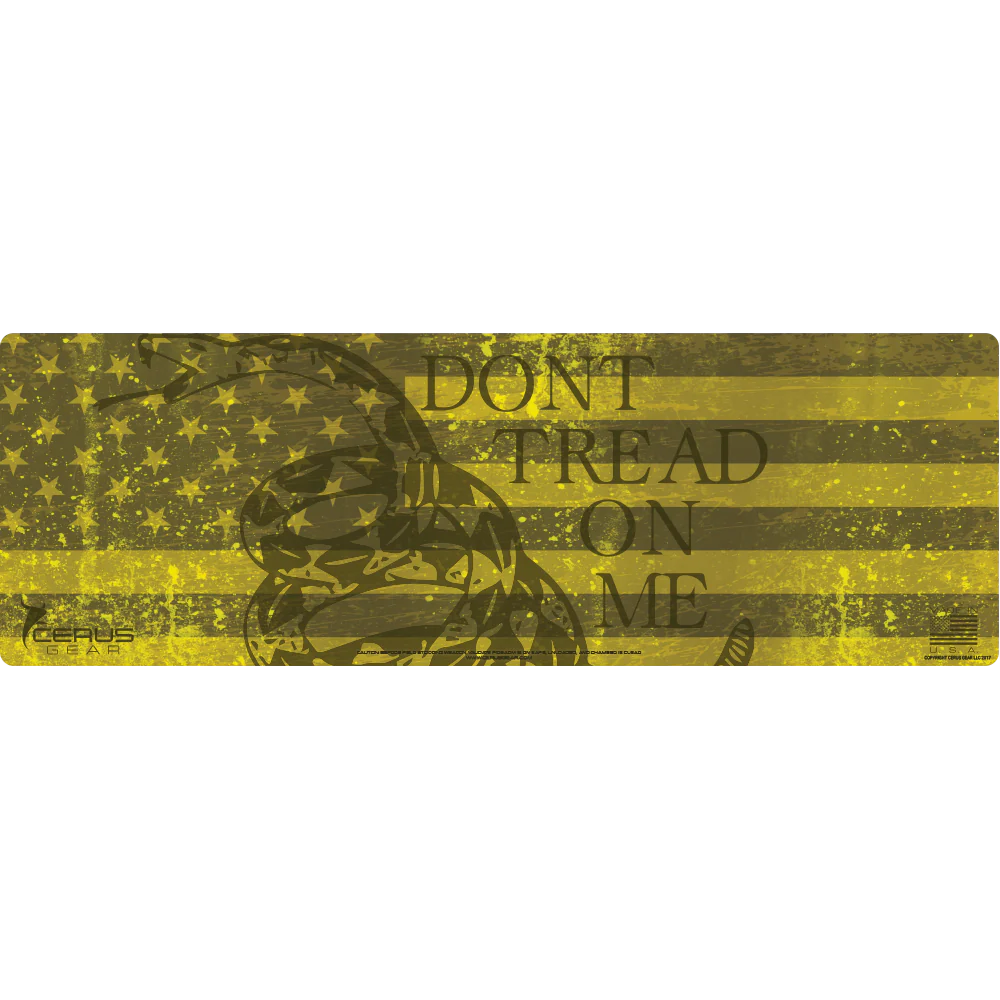 Don't Tread on Me Rifle Mat