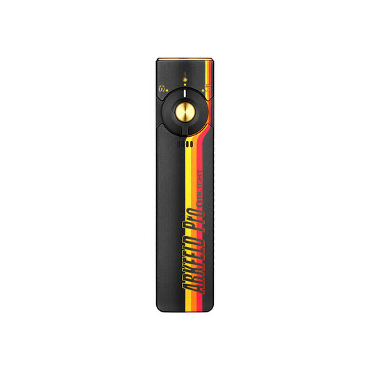 Arkfeld Pro Flat EDC Flashlight with LED Light UV and Laser