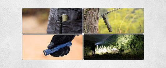 Warrior Ultra 2500 Lumens Tactical Flashlight with OAL Material